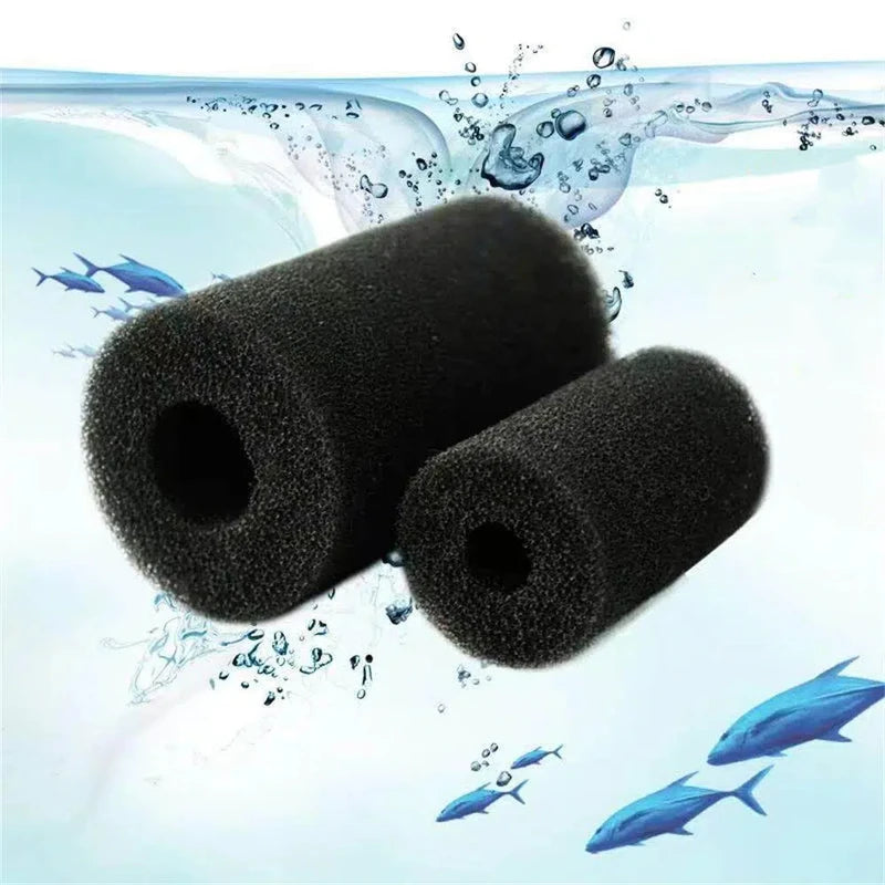 Aquarium Pre Filter Sponge Set - Fish Tank Inflow Inlet Foam for Small Fish & Shrimp