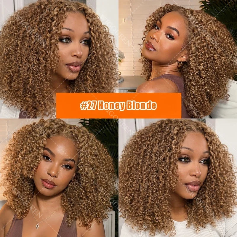Reusable Curly Crochet Hair Extensions - Small Spiral Kinky Afro Textures