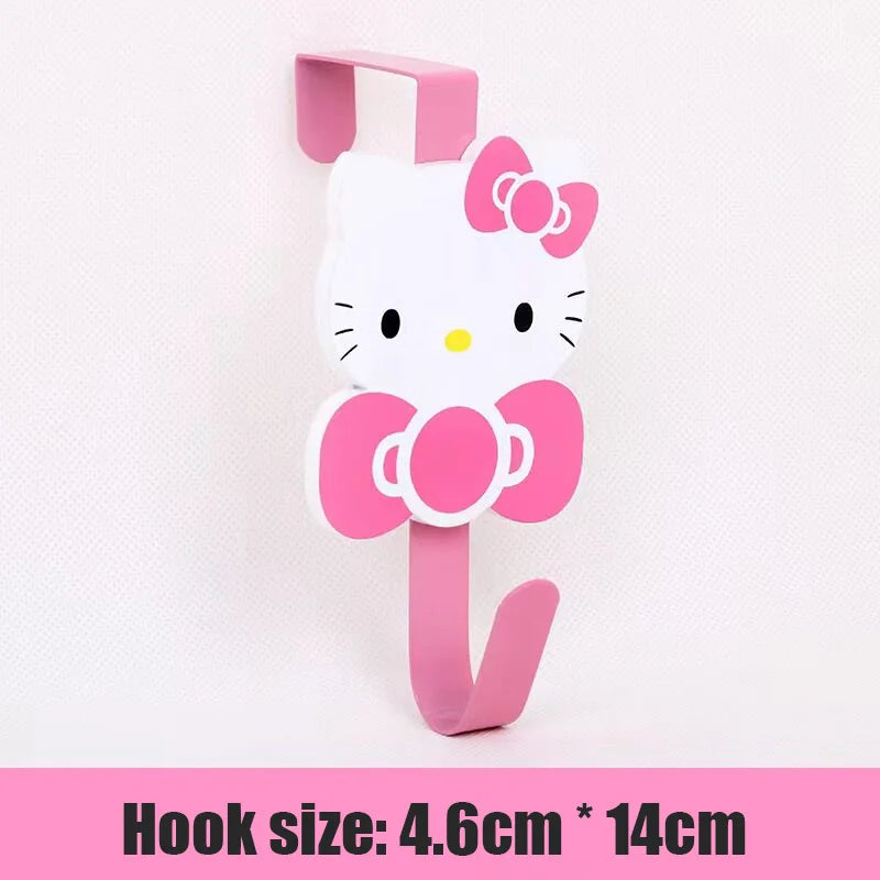 Over-the-Door Hook No Drill Hanging Hanger Heavy Load Organizer Cartoon Design