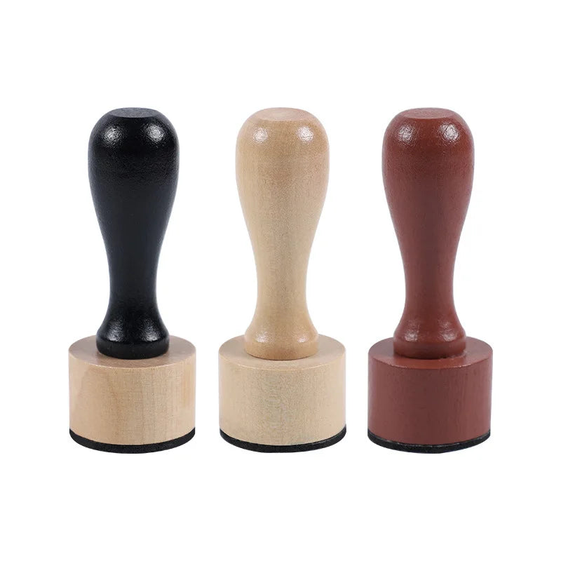 Wooden Handle Stamp Seal for Scrapbooking and DIY Art & Crafting