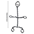 Halloween Prisoner Handcuffs Chain Decorations Party Props Cosplay Costume Supplies