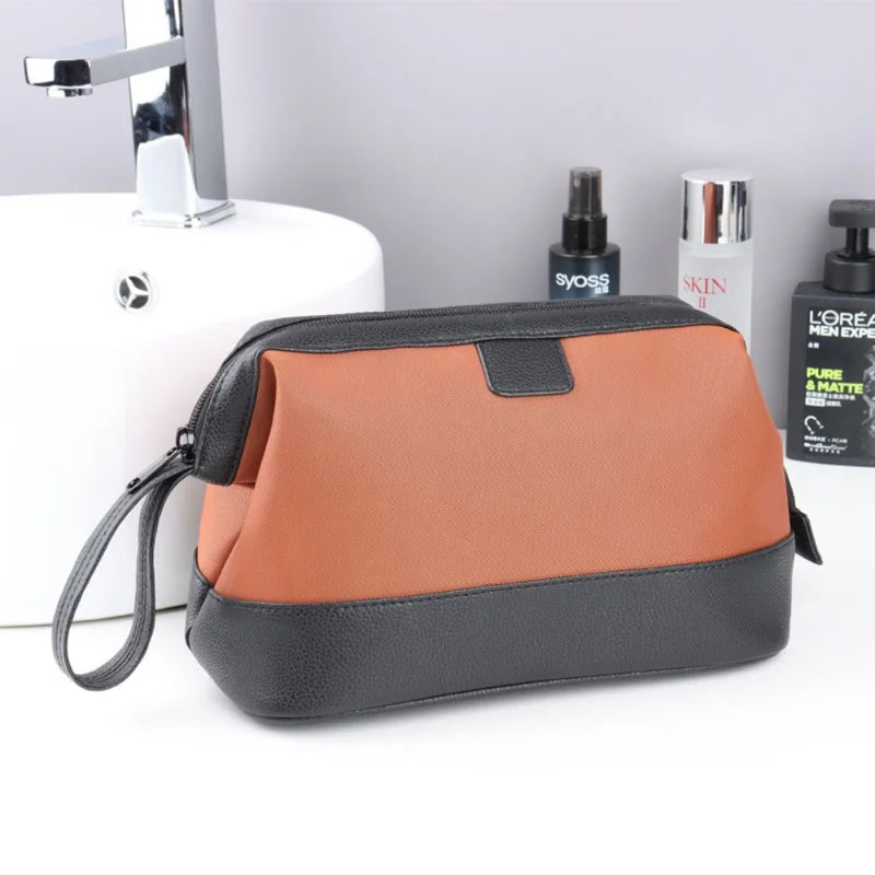 Large Capacity Travel Toiletry Bag for Women Men Waterproof Makeup Organizer 2-Layer