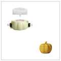 Halloween Pumpkin Candle Jar Molds for Concrete & DIY Home Decor