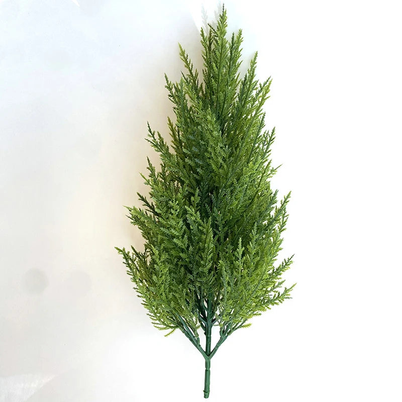 Artificial Small Pine Tree for Living Room and Holiday Decor - Green, Olive, Army Green