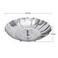 Expandable Stainless Steel Vegetable Steaming Basket for Pots & Pans