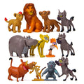 Anime Lion Guard Action Figures Set - Kion Simba PVC Toys 12 Pieces