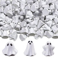 Mini Resin Ghost Figurines for Halloween Decor, Spooky Micro Landscape Set - 5 or 10 Pieces