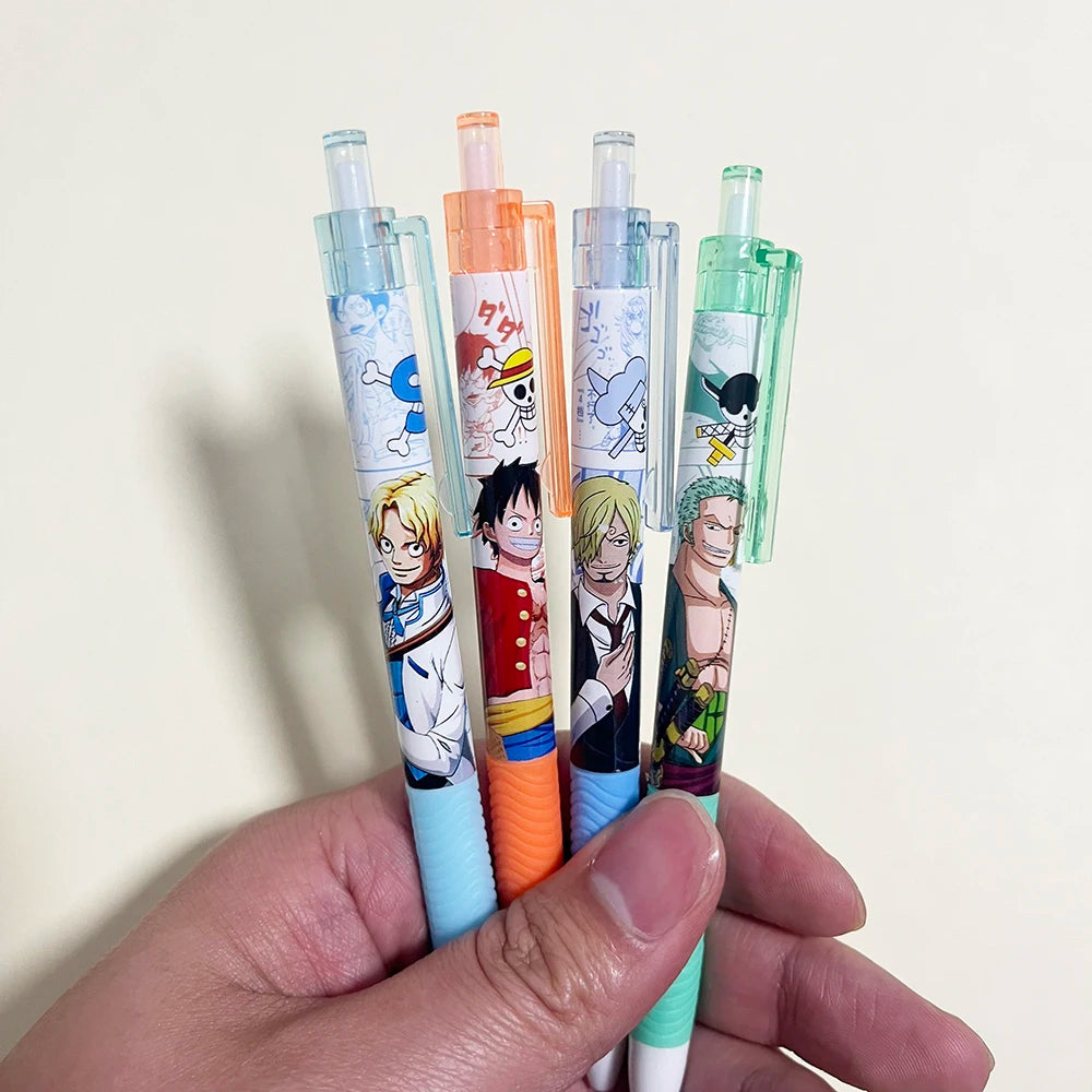 Gel Pen Set with Bullet Tip - 4/8/12pcs Creative Stationery for School