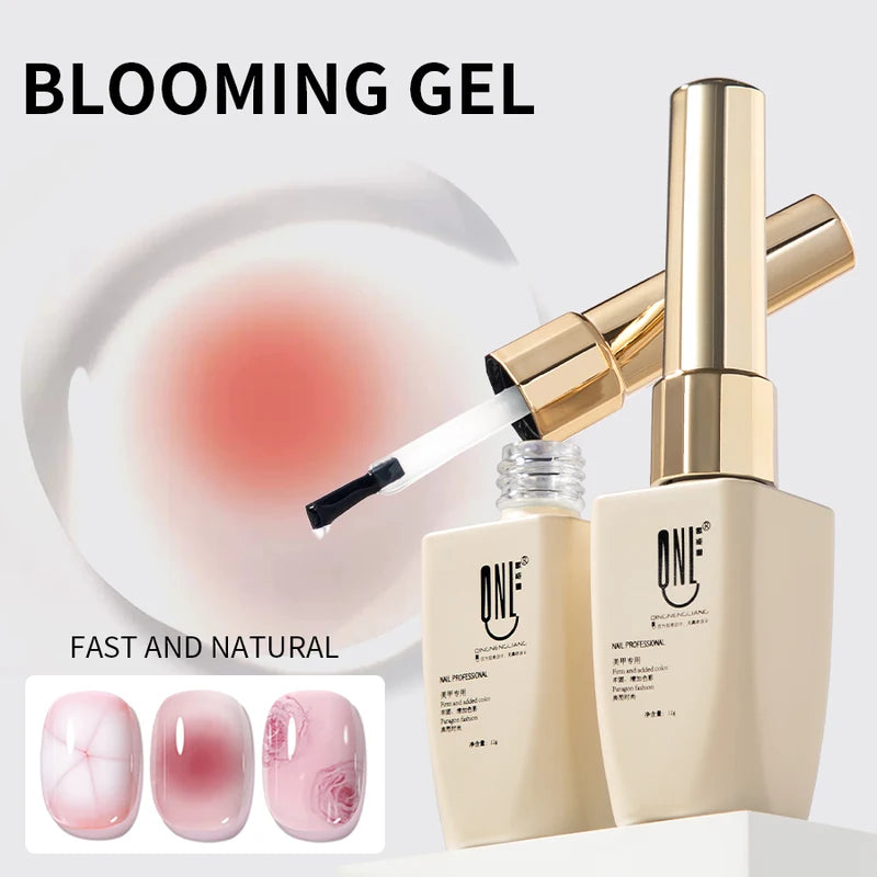 Clear Blooming Gel Polish 12ml UV LED Soak Off Nail Art Semi Permanent