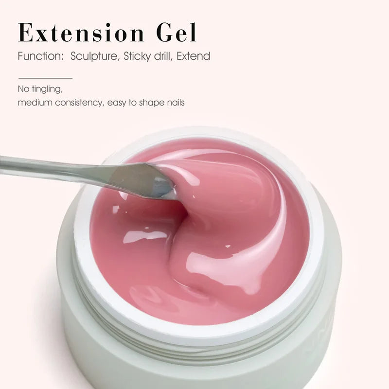 28g TPO Free Nail Extension Gel for French Nail Art DIY Manicure Tips