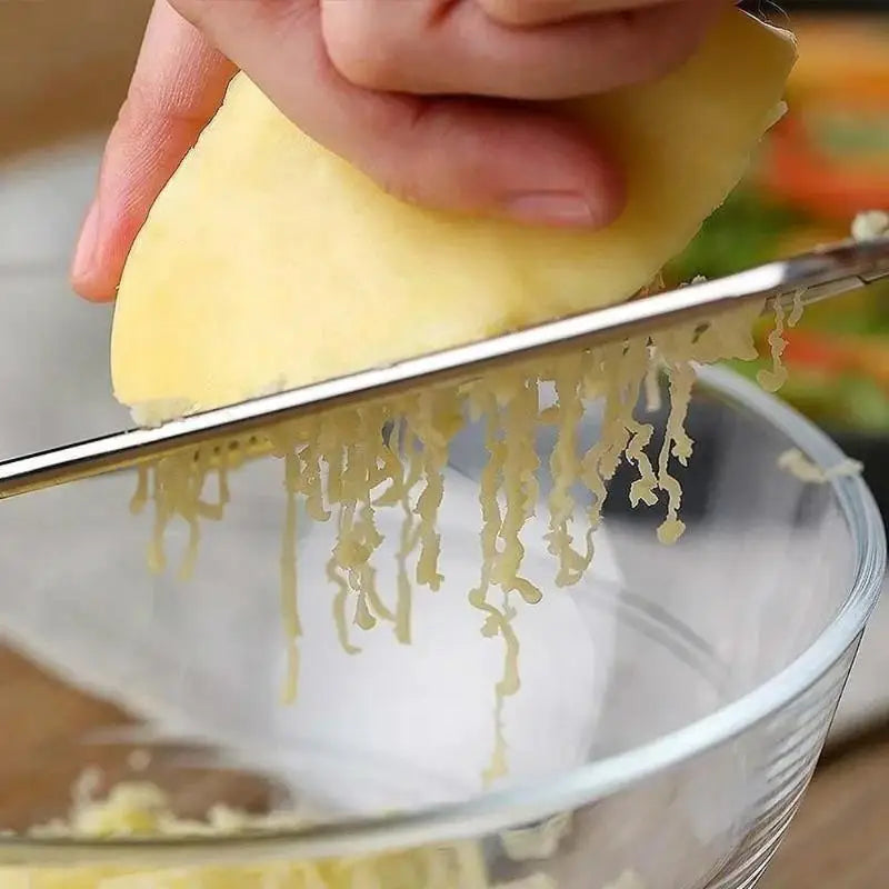 Multi-Purpose Stainless Steel Handheld Cheese Grater for Vegetables Fruits & More