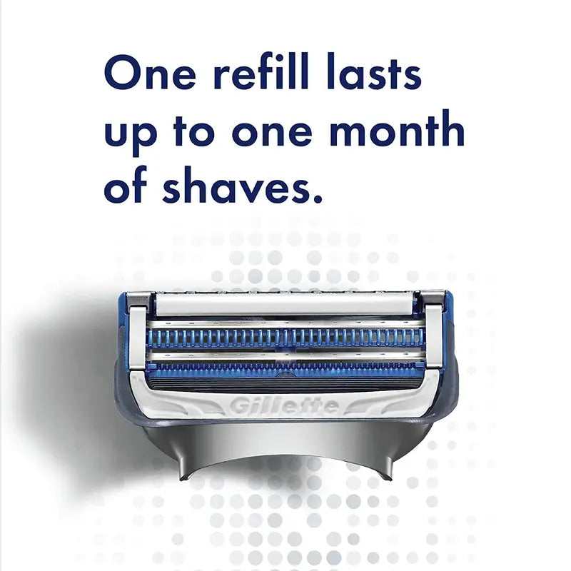 Men's Razor Blade Refills for Sensitive Skin - 2-12 Pack, Compatible with SkinGuard