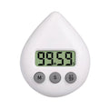 Waterproof Digital Shower Timer with Magnetic Mount - Kitchen & Bathroom Countdown Clock