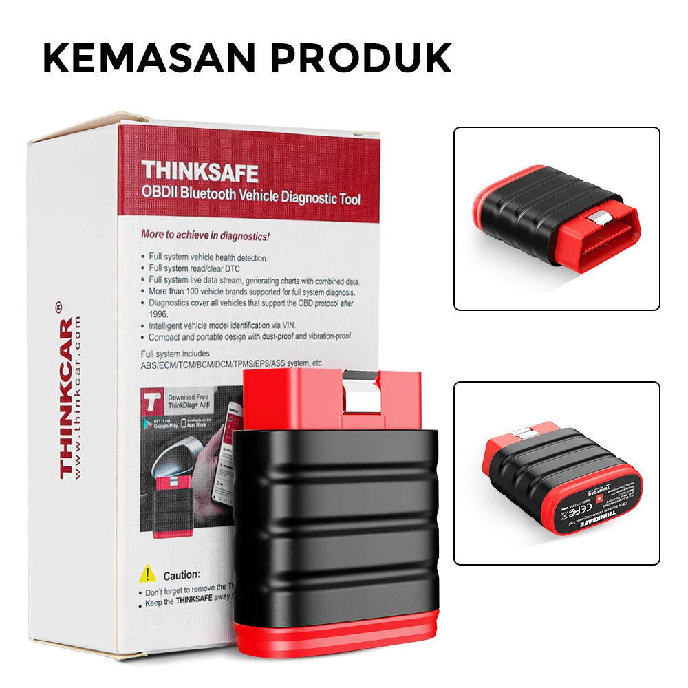 Bluetooth OBD2 Car Diagnostic Scanner Full System Check Engine Fault Code Reader