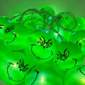 Decorative String Lights for Holiday & Party - Green Ball LED Lights, Indoor & Outdoor Use