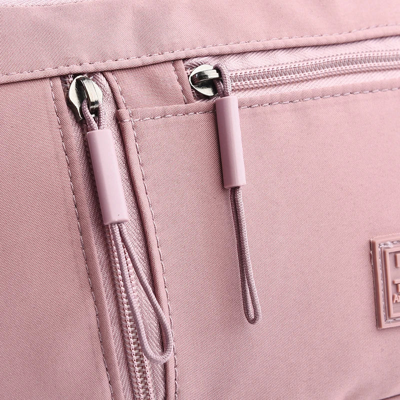 Large Capacity Waterproof Nylon Crossbody Bag for Women Multi-Pocket Shoulder Messenger