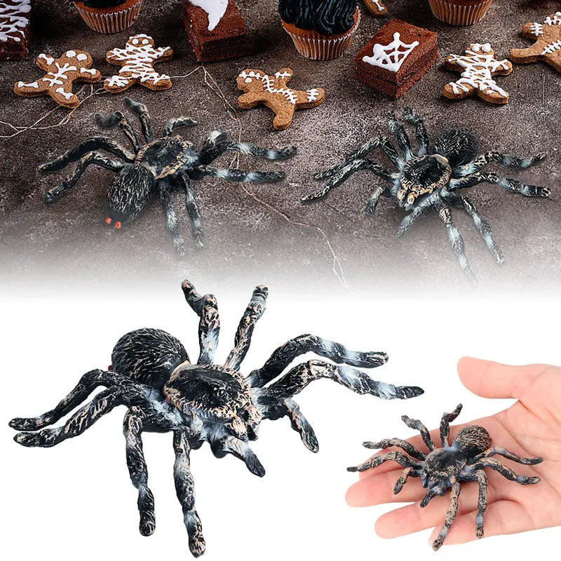 Realistic Spider Prank Toy Set Halloween Decoration Home Decor Trickster Insect