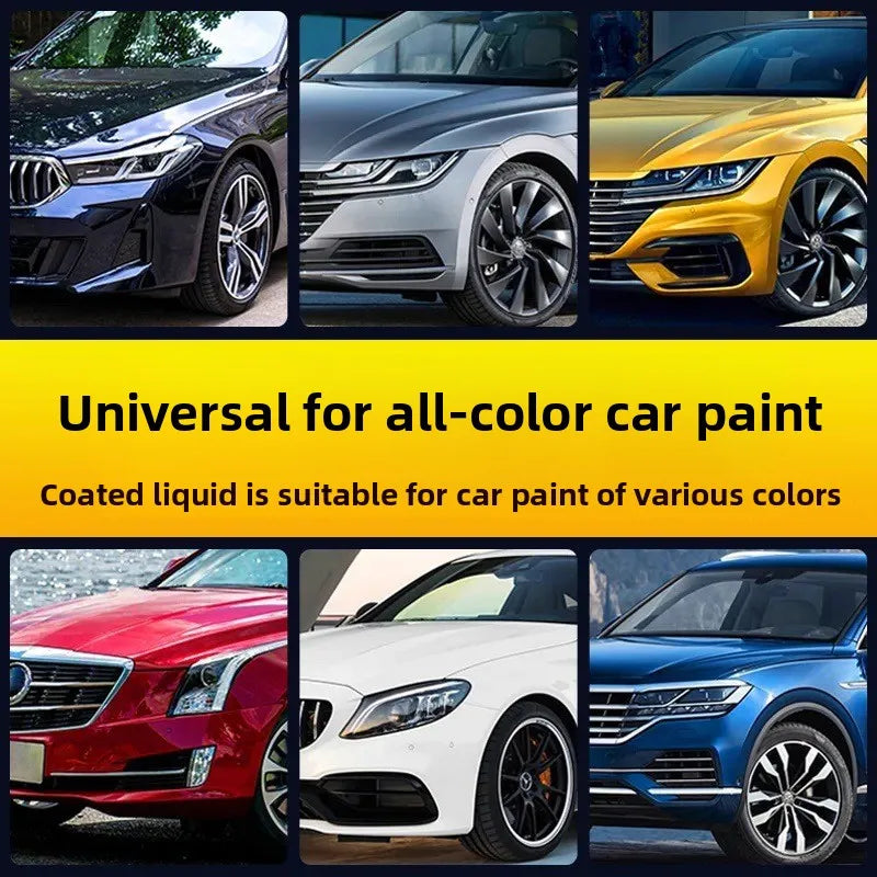 3-in-1 Ceramic Car Coating Spray - Nano Liquid Wax & Sealant for Vehicle Protection
