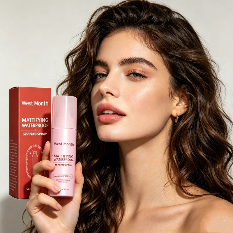 Long Lasting Matte Waterproof Setting Spray for Makeup - Oil Control & Hydrating