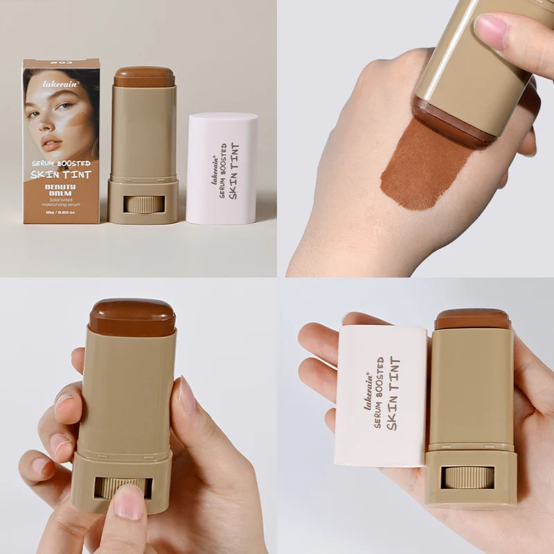 Hydrating Tinted Moisturizer Balm Stick with Sheer Coverage & Natural Glow