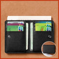 Ultra Thin PU Leather Wallet for Men and Women Credit Card Coin Purse