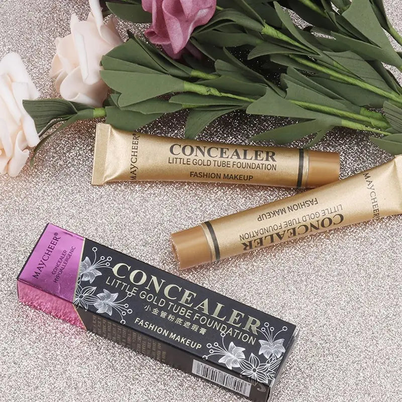 Waterproof Hypoallergenic Face Concealer & Foundation Set - Long Lasting Makeup
