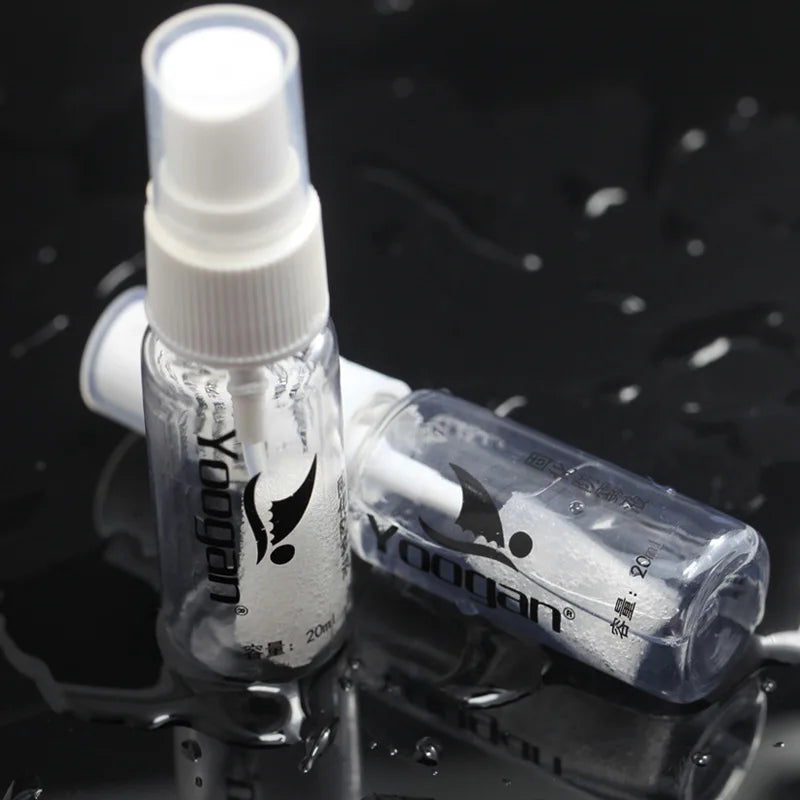 Anti-Fog Spray for Swim Goggles & Mirrors - Long-Lasting Defogger 20ml