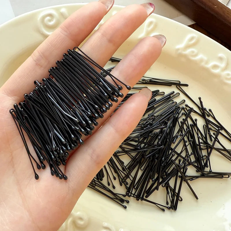 Ultra-Invisible Hair Clips - 3.5cm U-Shaped Bobby Pins for Women & Kids