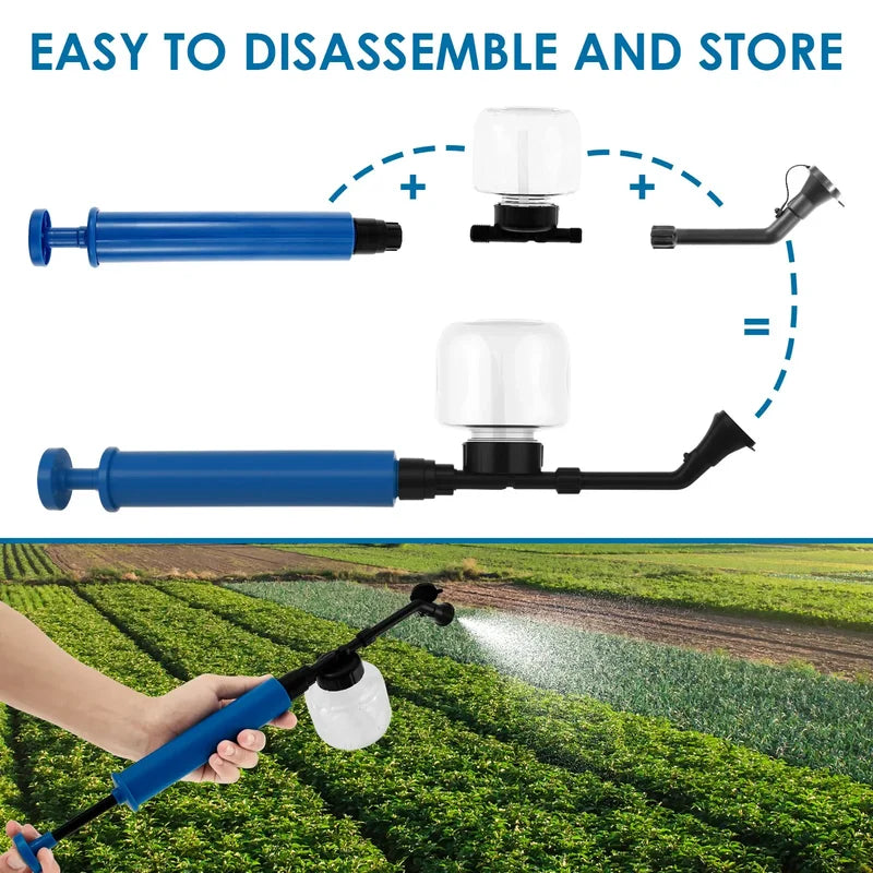 Garden Powder Duster Spray Bottle — Handheld Pest & Pollination Tool 250ml