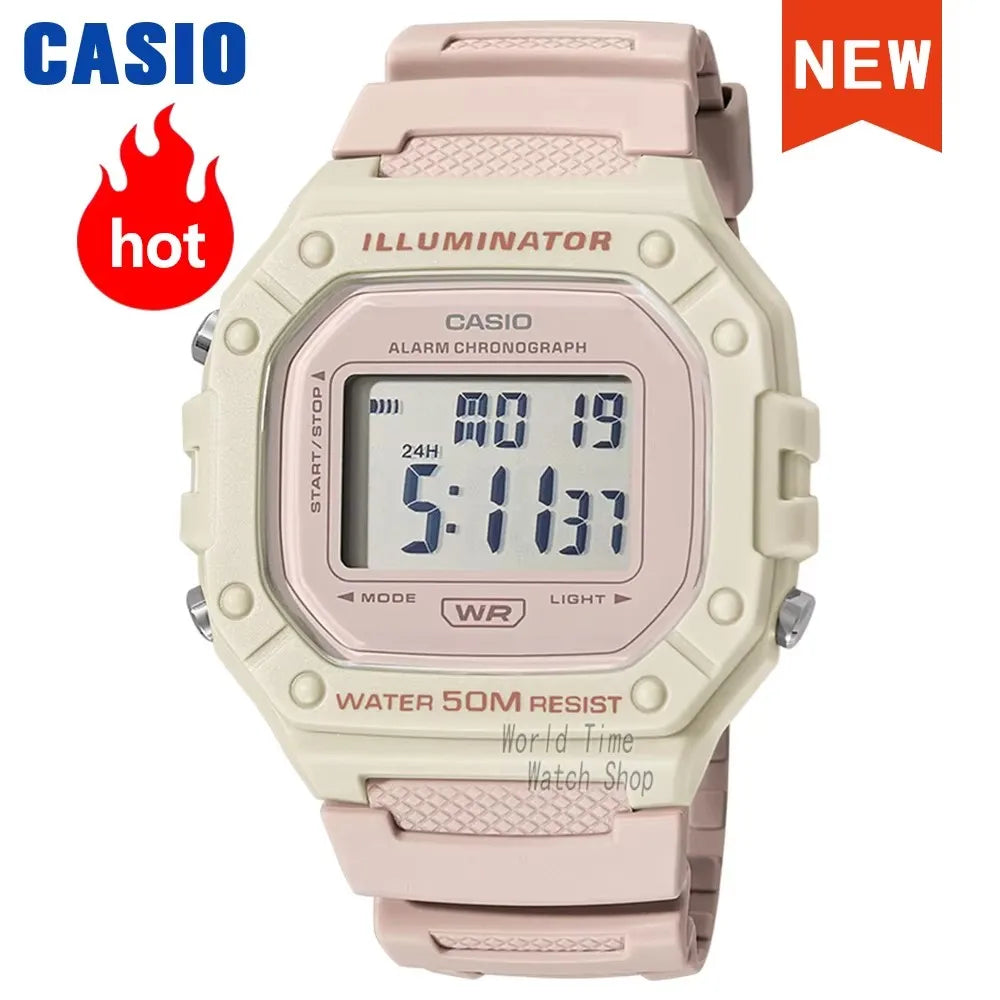 Luxury Digital Military Watch Set for Men and Women - W-218HC-4A2
