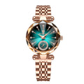 Luxury Women's Quartz Watch Waterproof Stainless Steel Casual Wristwatch