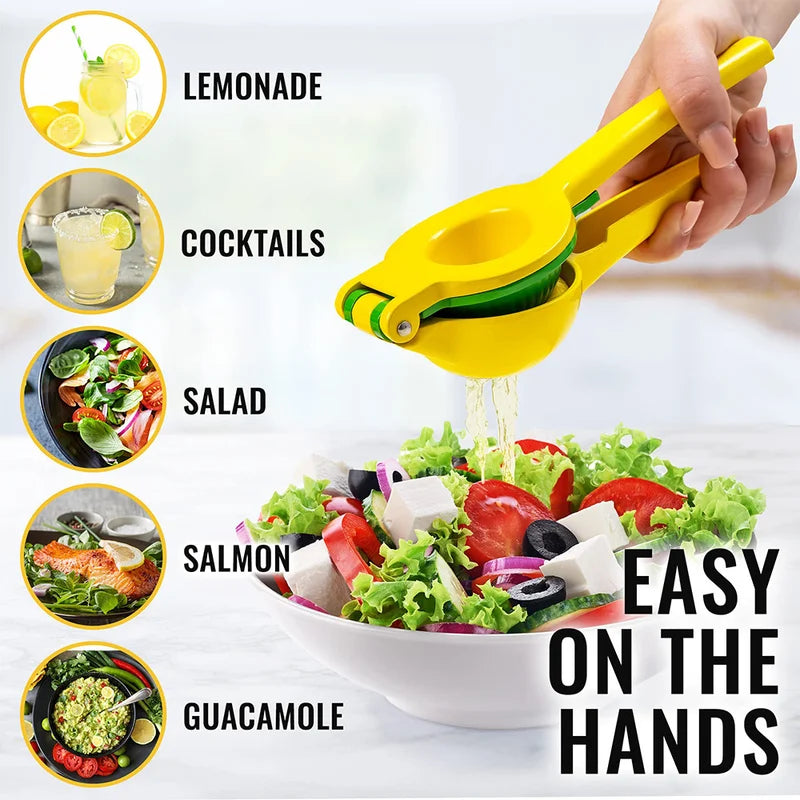 Portable Manual Citrus Juicer for Lemon Lime Orange Fruit Extractor Kitchen Tool