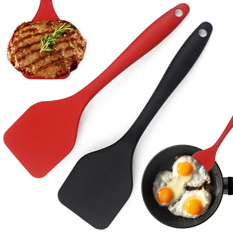 Silicone Cooking Spatula - Non-Stick Fish and Omelette Flipper - Kitchen Utensils