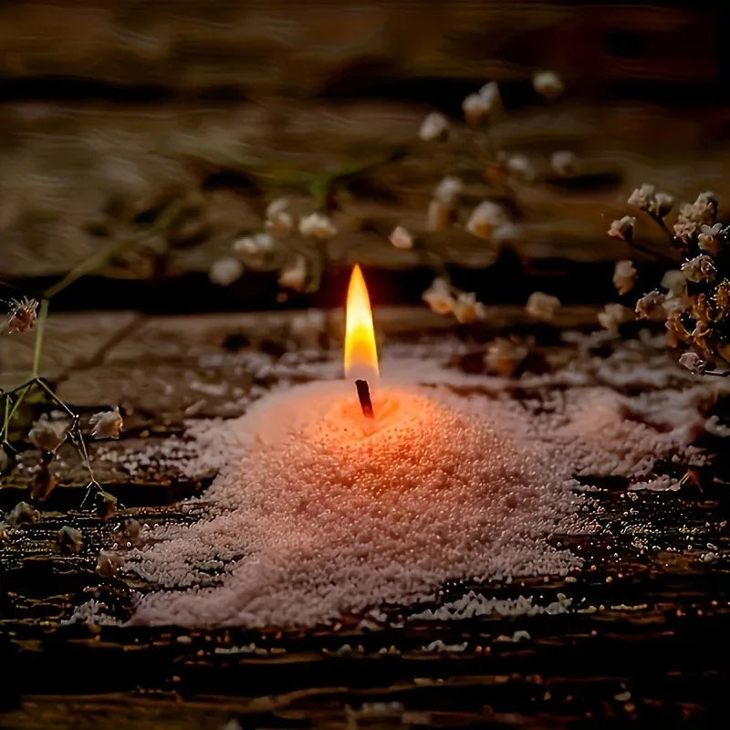 Colorful Sand Wax Candle Making Kit - 10 Colors DIY Art & Aromatherapy Set