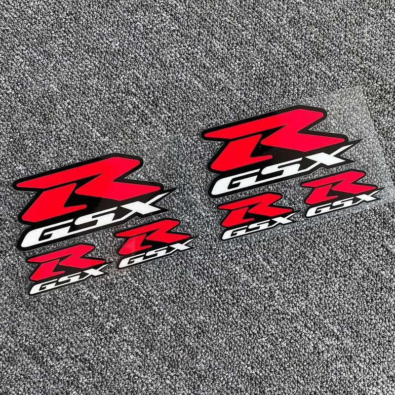 Reflective Motorcycle Decals for Racing Helmets & Tail Boxes Waterproof Colorful Laser Stickers