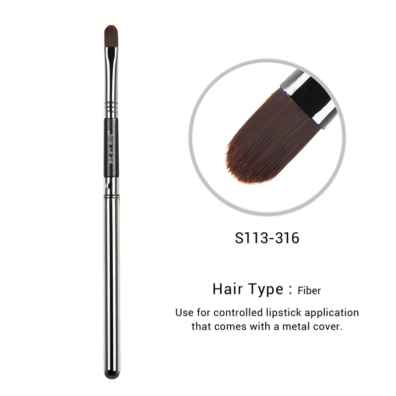 Jessup Lip Brush - Professional Small Lip Contour & Lipstick Application Tool