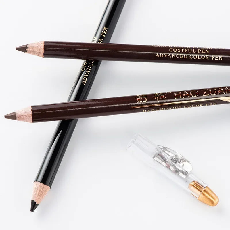 Waterproof Eyebrow Pencil Set - Long Lasting, Microblading, Natural Finish