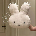 Kawaii Plush Rabbit Pillow - Cute Cartoon Cushion for Bedroom Sofa Decor