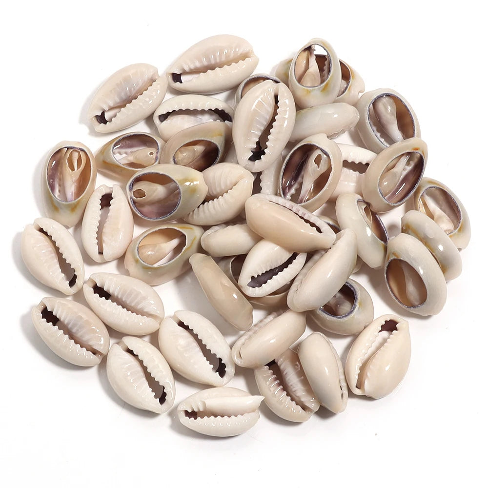 Natural Sea Flower Snail Shell Beads for Jewelry Making Loose Spacer Beads DIY Crafts