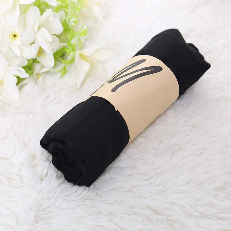 Luxury Korean Style Women's Scarf - Solid Color Shawls & Wraps for Spring & Winter