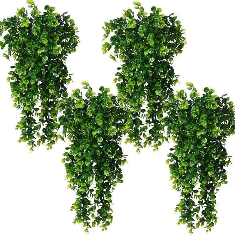 Artificial Eucalyptus Vine Wall Hanging for Home Garden Decor - 75cm