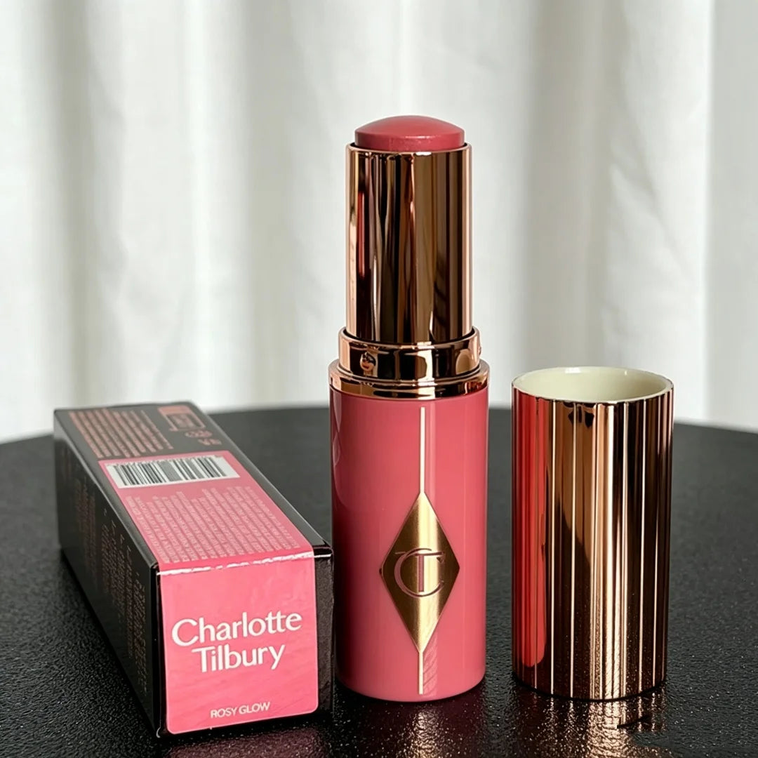 Volumizing Waterproof Mascara & Creamy Blush Stick - Easy to Blend Makeup Set