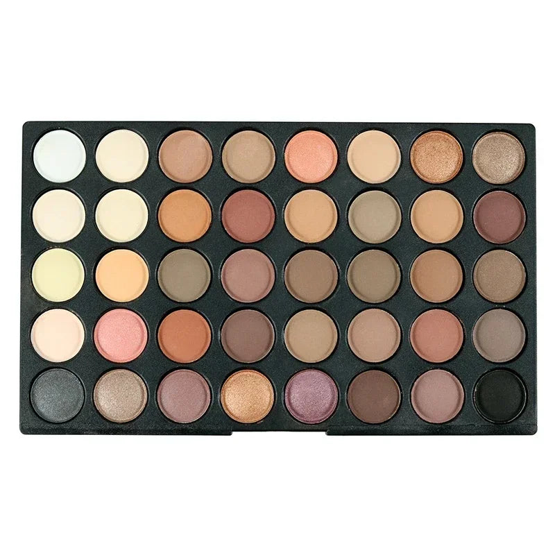 120-Color Glitter Eyeshadow Palette Matte & Shimmer Makeup Set for Women