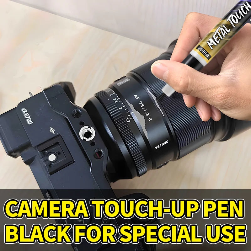 Universal Touch-Up Paint Pen 20g for Car, Camera, Thermos & More - Black
