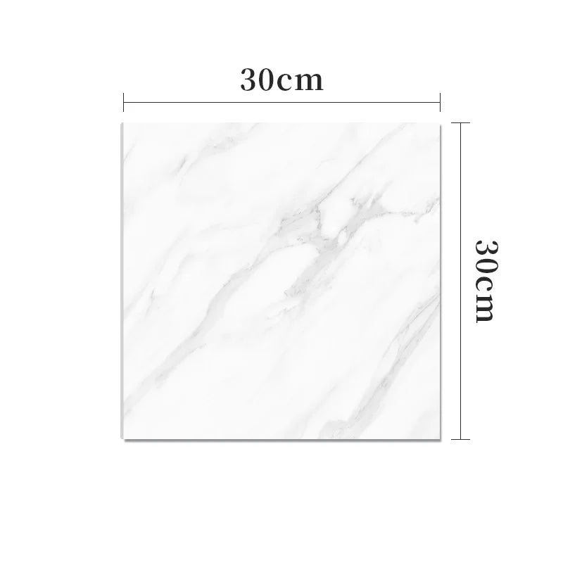 Self-Adhesive PVC Marble Wall & Tile Stickers Waterproof Kitchen Bathroom Decor 30cm x 30cm
