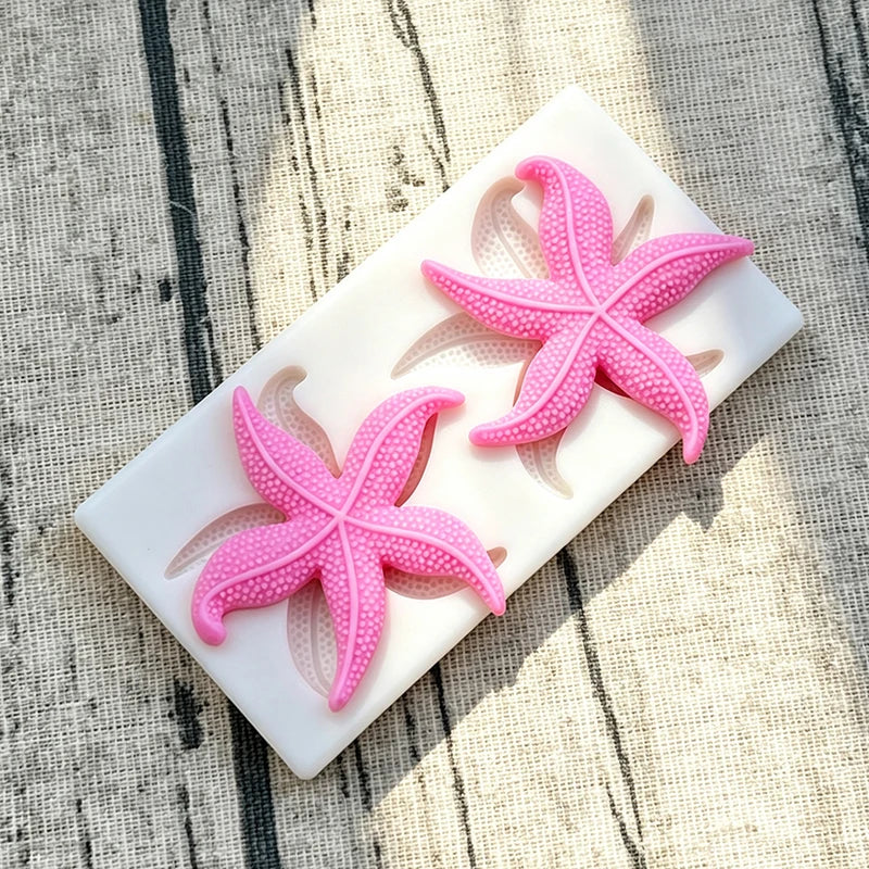 Starfish Silicone Mold for Cake Decorating, Chocolate & Sugarcraft