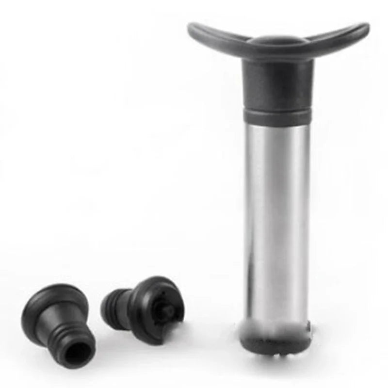 2-Pack Red Wine Vacuum Bottle Stoppers Reusable Sealer Bar Supplies