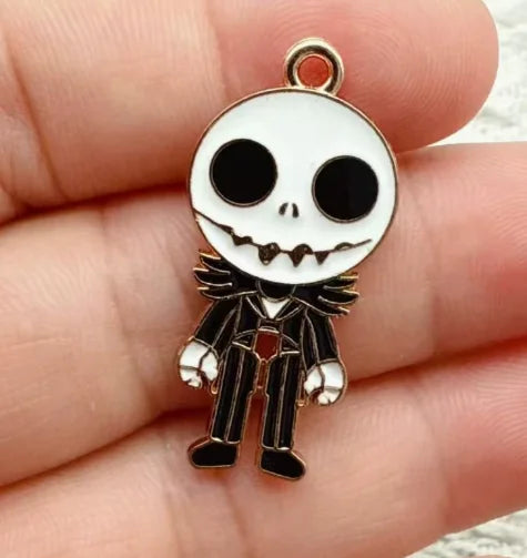 10 pcs Enamel Halloween Charms for Jewelry Making Necklaces Earrings Bracelets DIY Crafts
