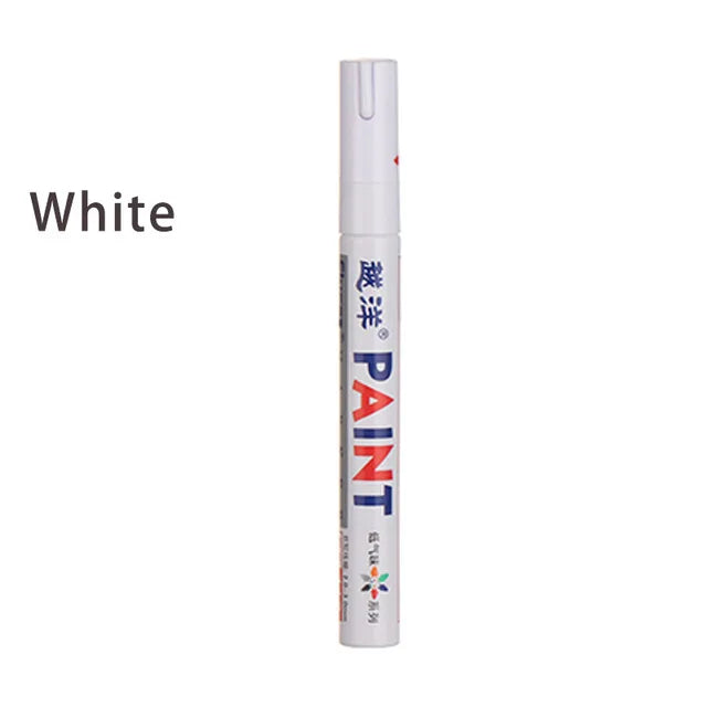 12 Color Waterproof Permanent Paint Marker Pen for Car Tyres & Surfaces