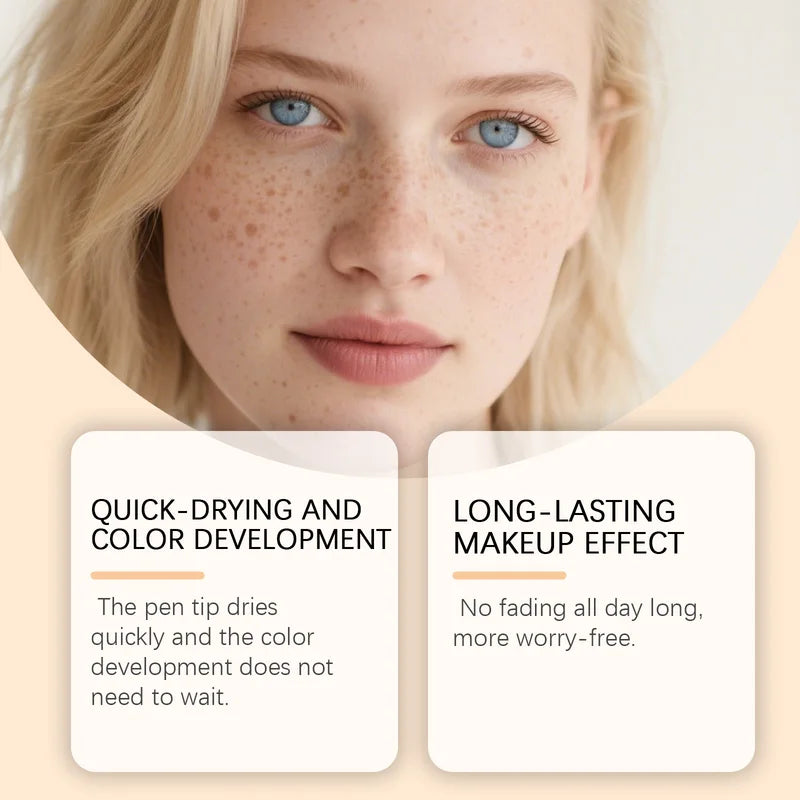 Waterproof Liquid Freckles Makeup - Natural Long Lasting Spot Fake Dot